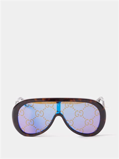 gucci folding aviator sunglasses|gucci oversized acetate aviator sunglasses.